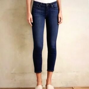 PAIGE Verdugo Crop Skinny Jeans Cartman Wash Women’s Size 26